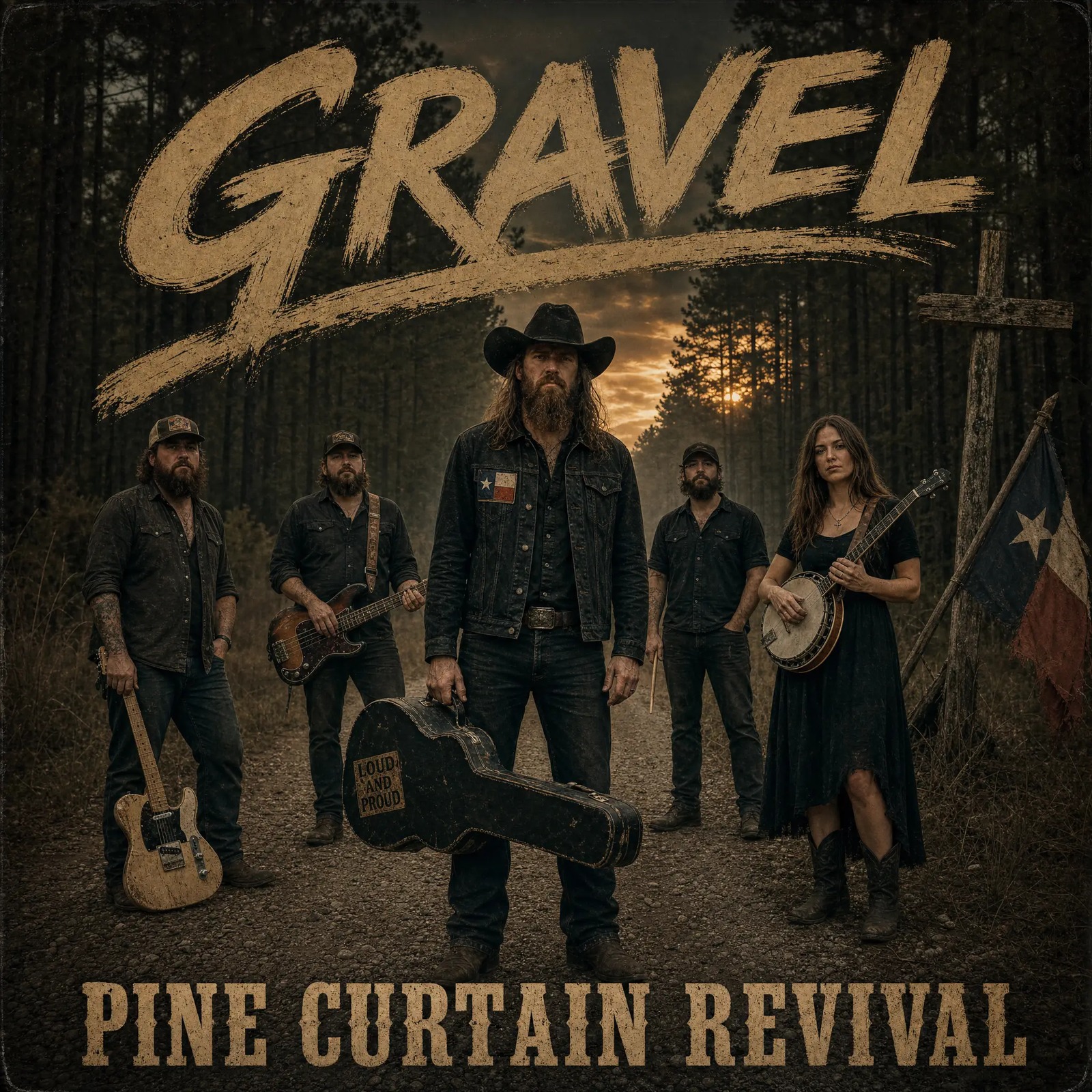 Pine Curtain Revival album cover